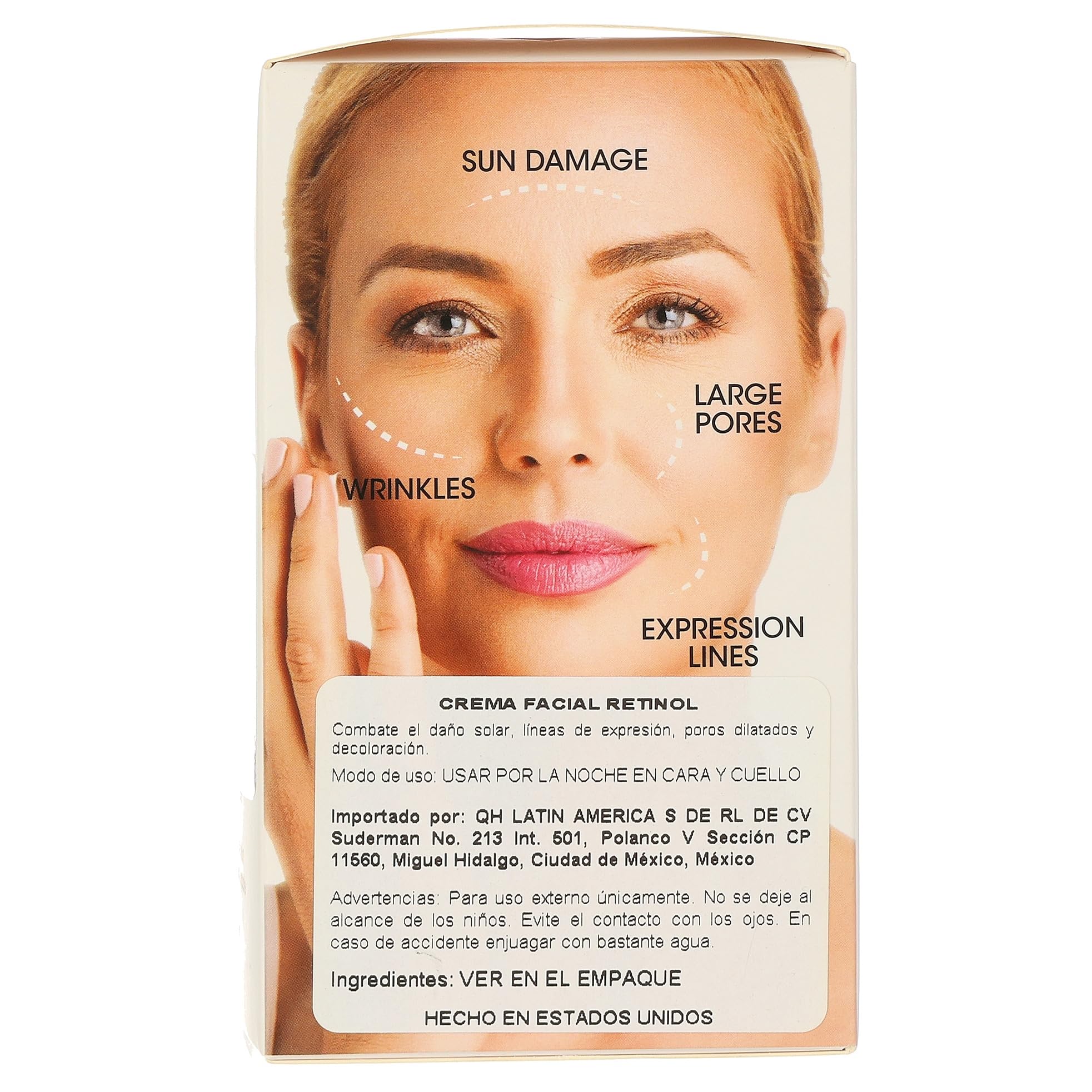 Dermatologist-tested Advanced Clinicals formula shown for safety.