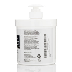 Advanced Clinicals retinol lotion jar closeup showing creamy formula for neck and décolleté.