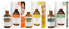Advanced Clinicals retinol serum bottle highlights hydration for firmer-looking skin