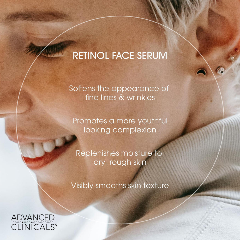 Advanced Clinicals milky texture gliding onto skin for refined look