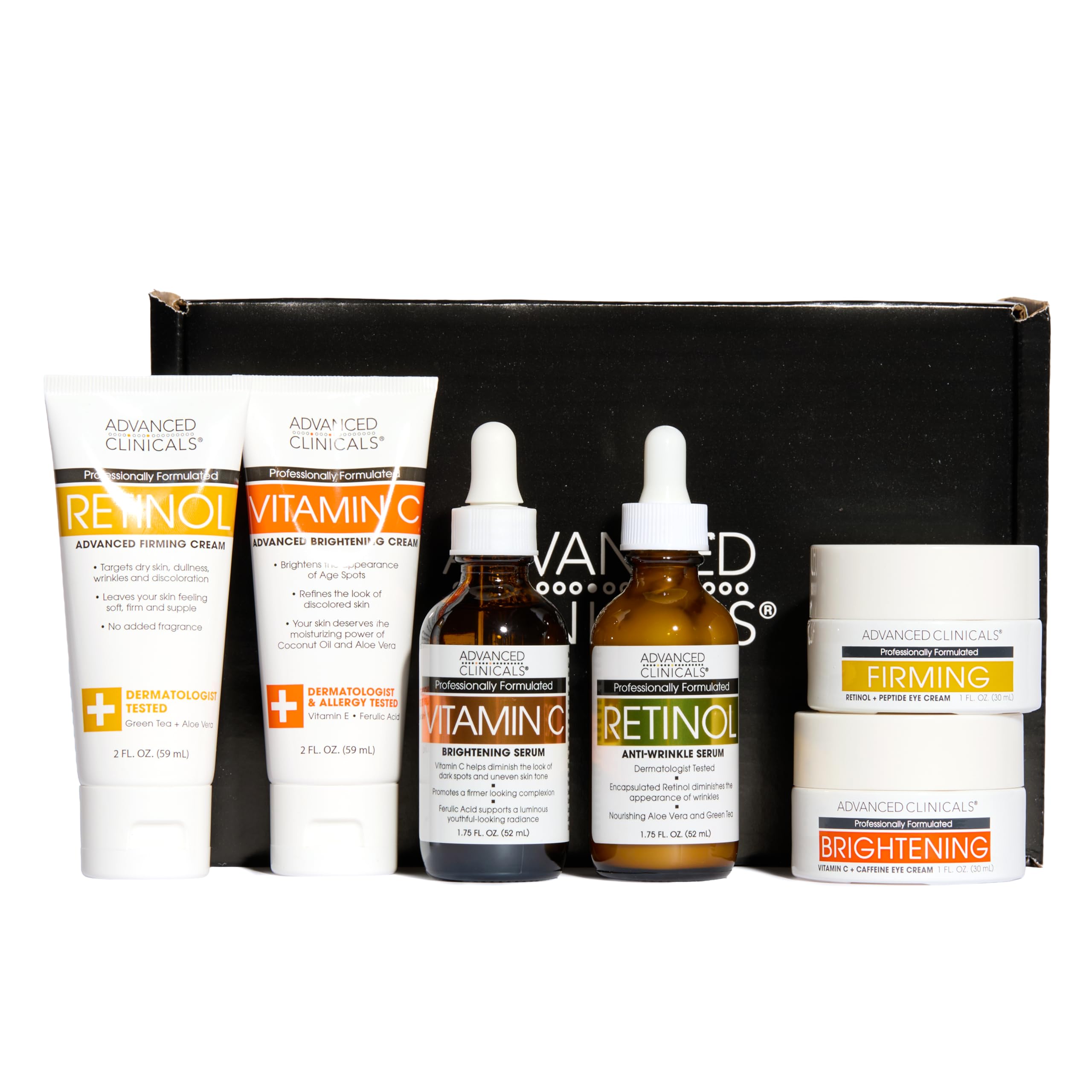 Advanced Clinicals Science-backed Skincare with dermatologist-tested formulas.