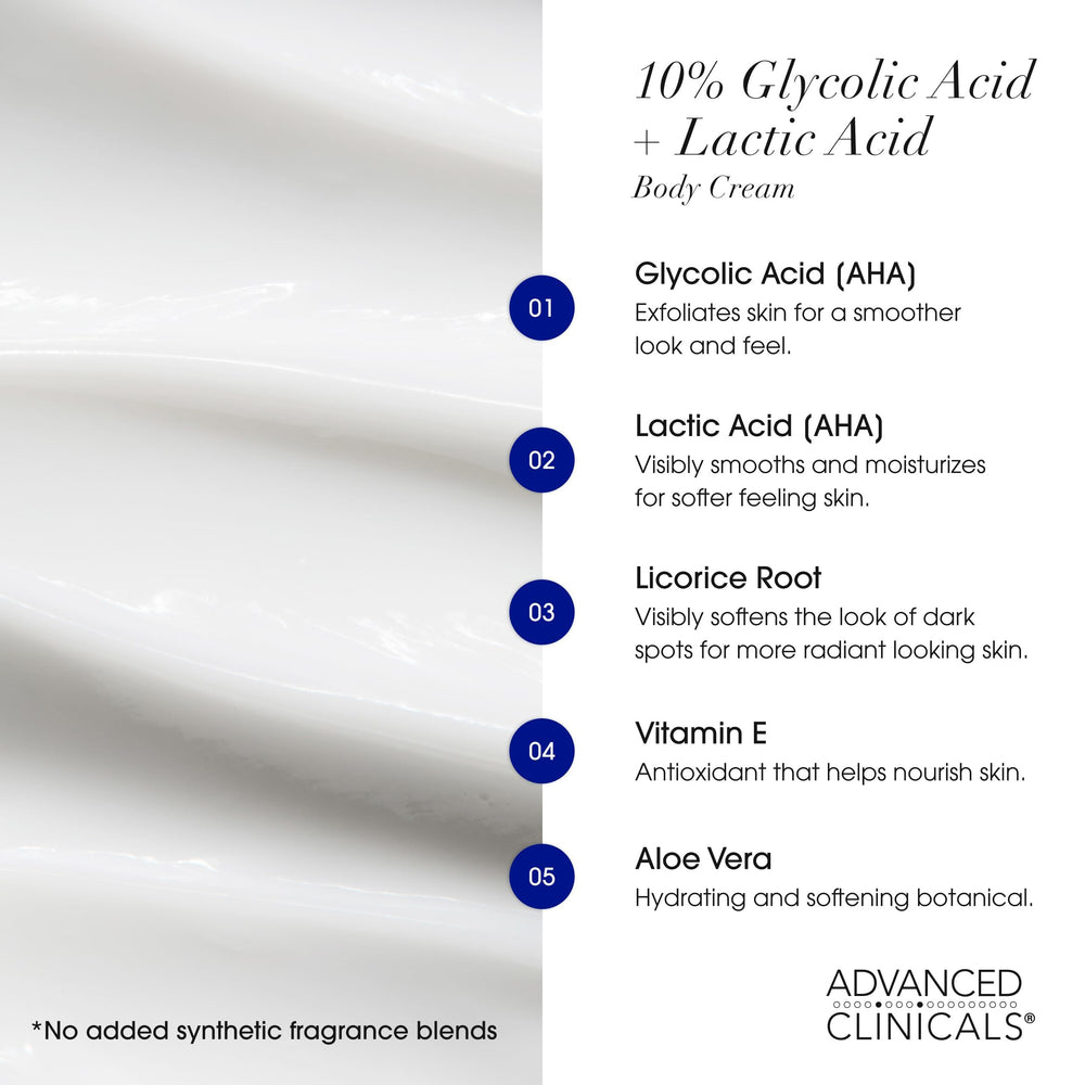 Advanced Clinicals vitamin-e enriched cream swatch suggests nourishing moisture