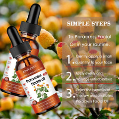Adweekey Paracress oil texture image illustrating smooth finish and subtle warming scent