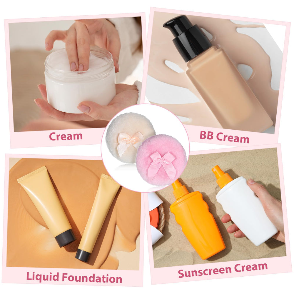 Aeaocvo body puff 3.4-inch diameter for full-coverage application