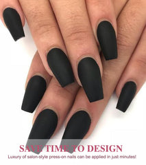 Aegenacess nail kit with file and cuticle pusher for easy at-home prep.