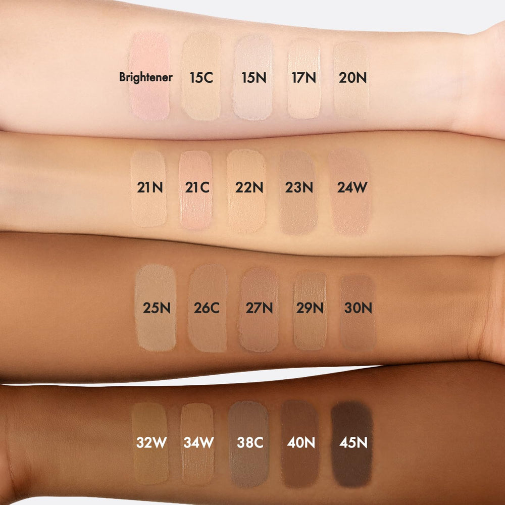AEKYUNGLUNA LUNA concealer long-wear demo staying fresh from morning to night.