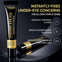 Aemerry Instant Eye Tightener Cream texture close-up reveals silky non-greasy finish