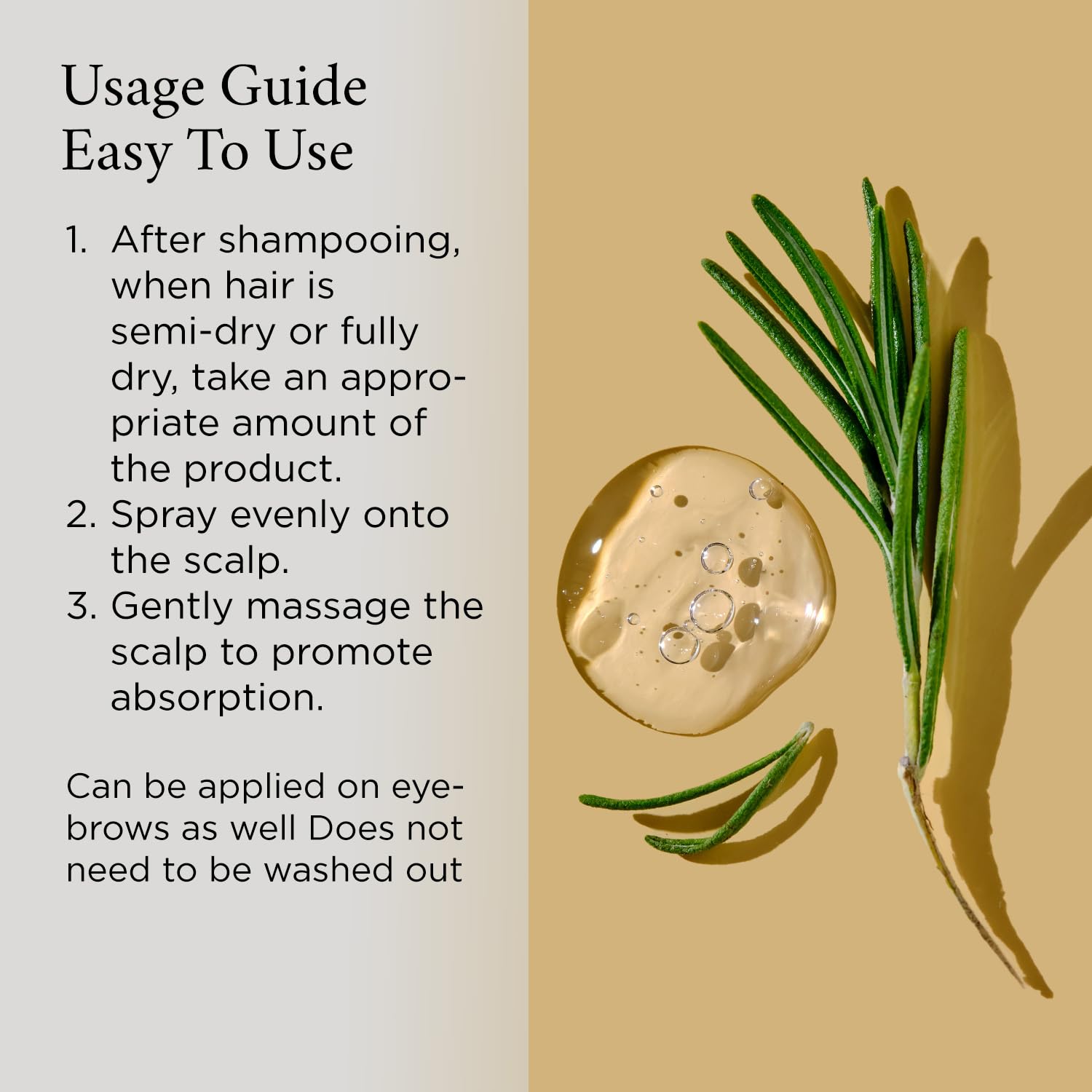 Aemerry Rosemary Water Spray in a bathroom ready for daily use
