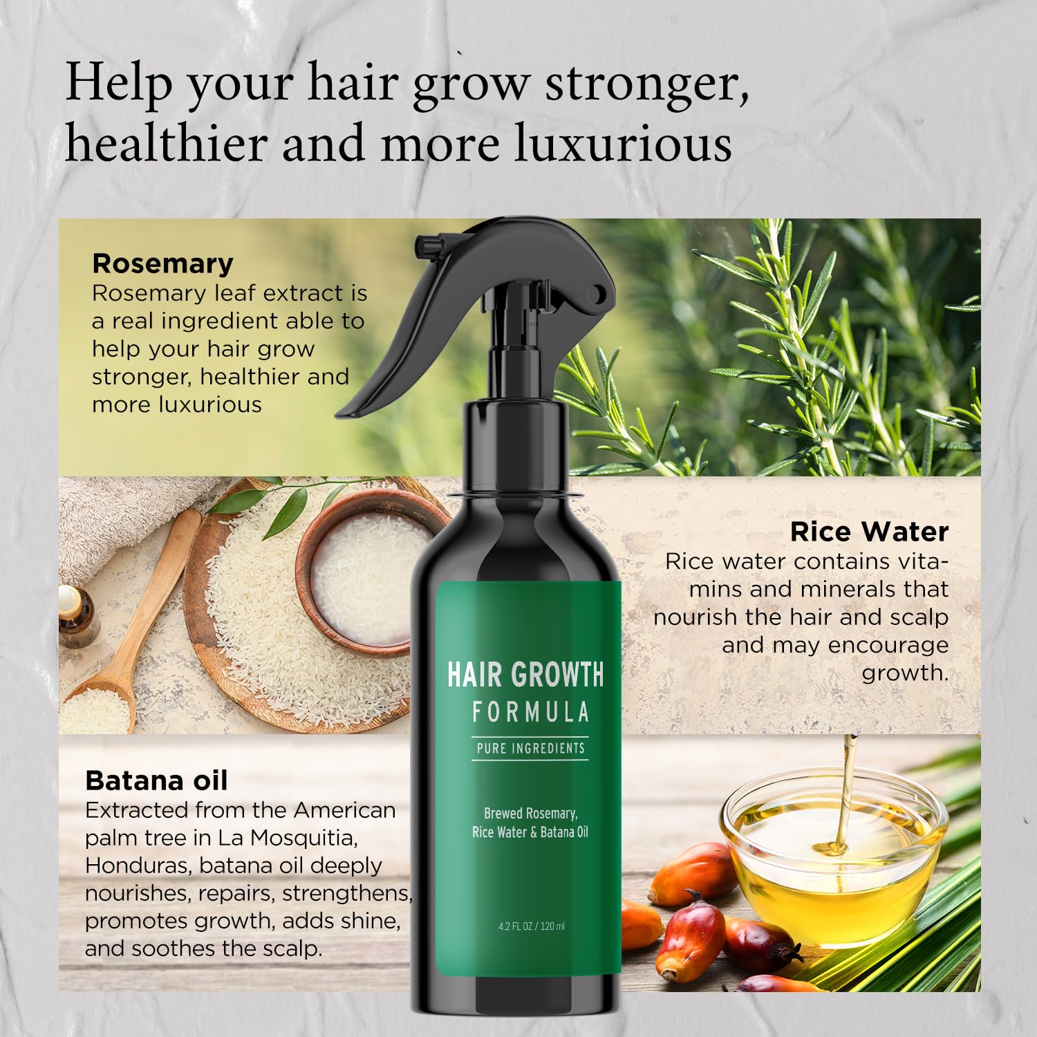 Aemerry Rosemary Water Spray leaves hair soft and silky after use