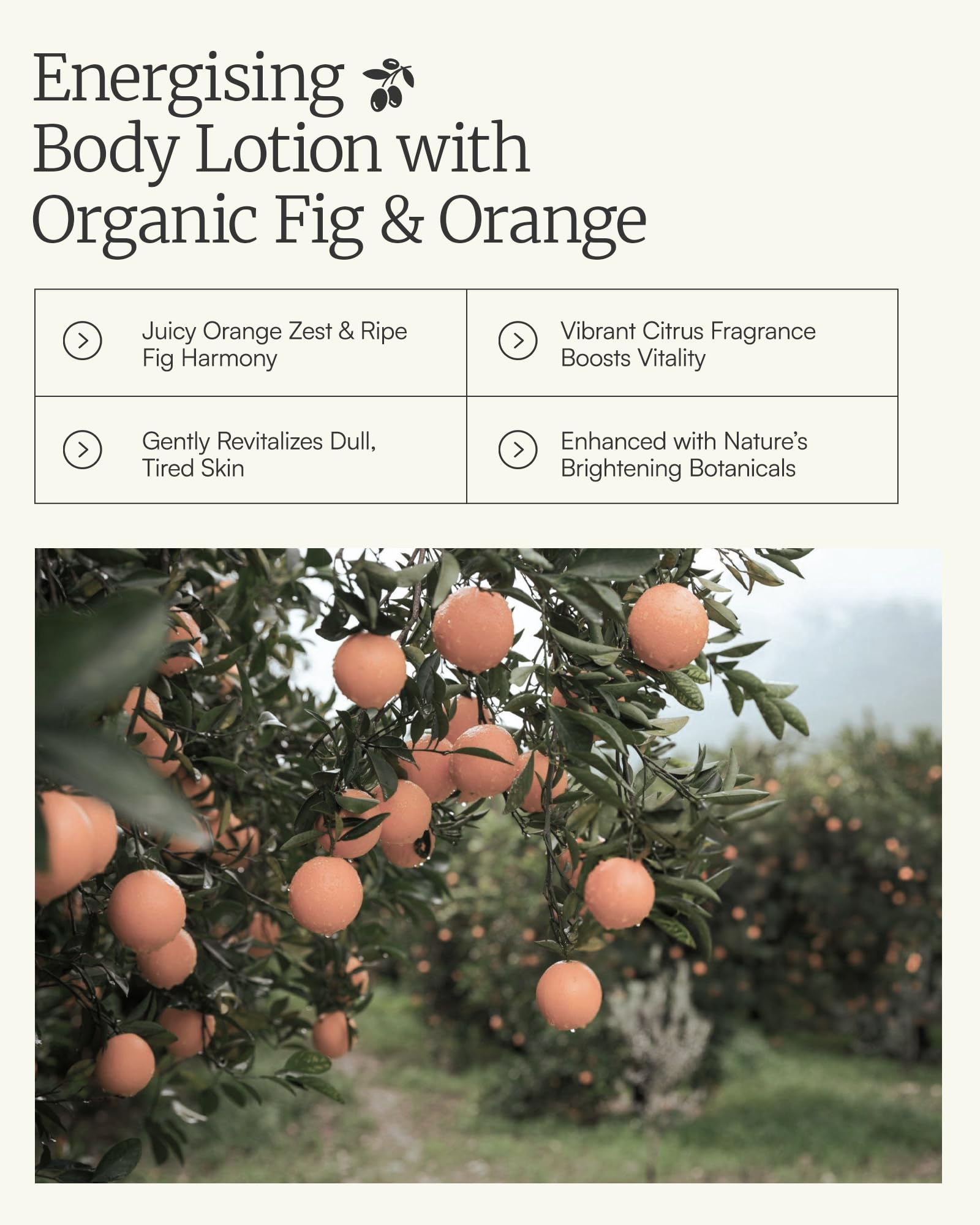 AEÒLIS Revitalising Lotion fragrance hints uplift mood with citrus notes