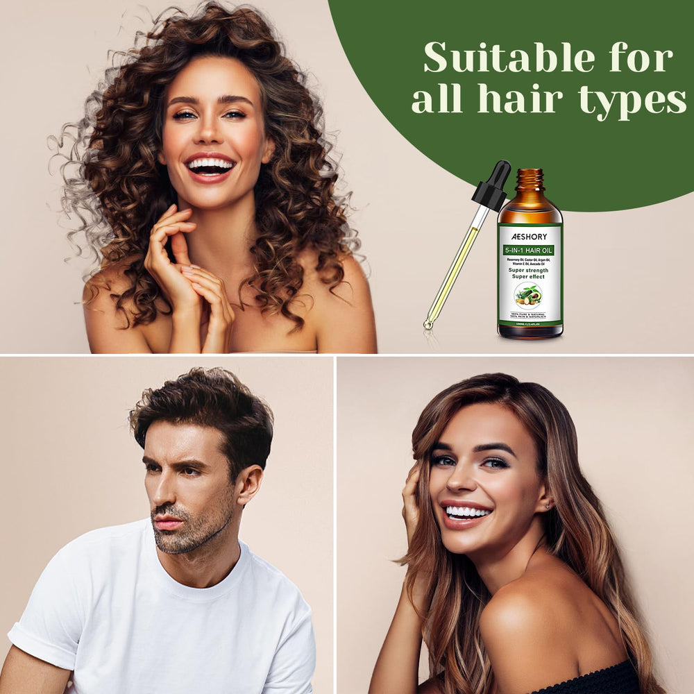 Aeshory Hair Oil sleek finish demonstrates shine and smoothness.