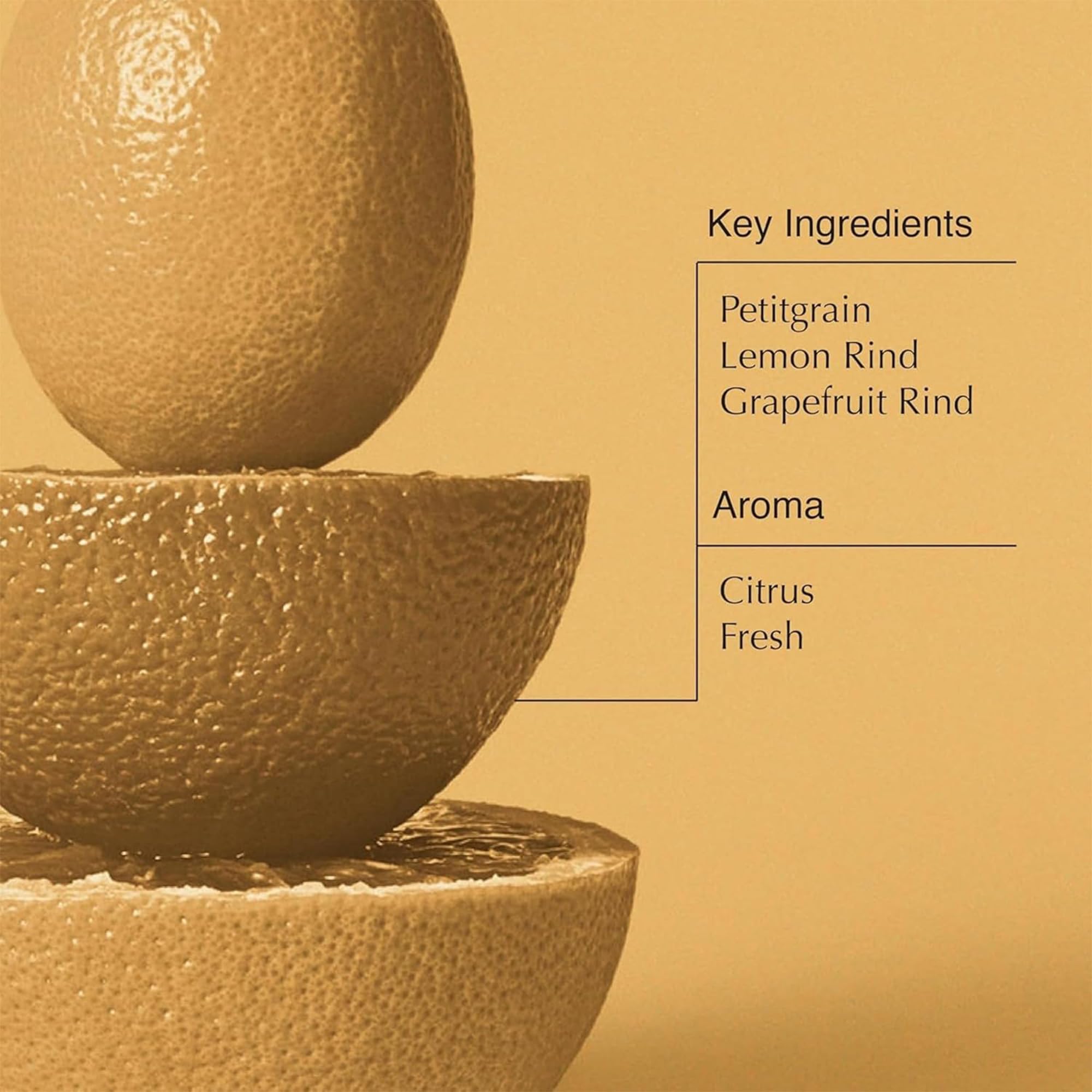 Aesop Citrus Melange Refill label close-up: sustainable vegan formulation