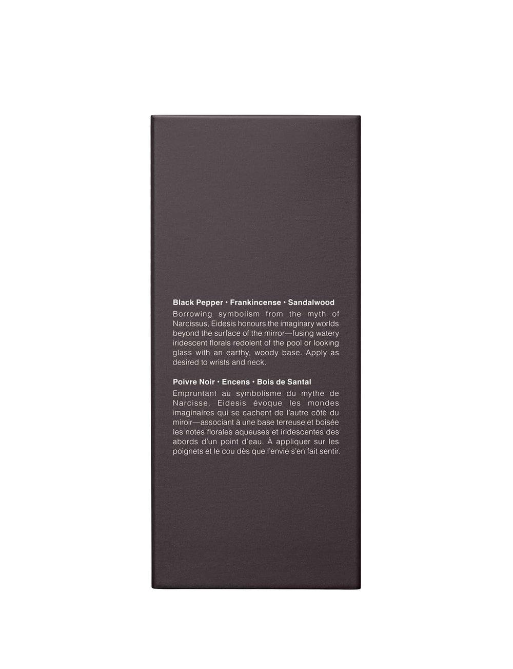 Aesop Eidesis heart-notes cumin and cedar suggest enveloping warmth