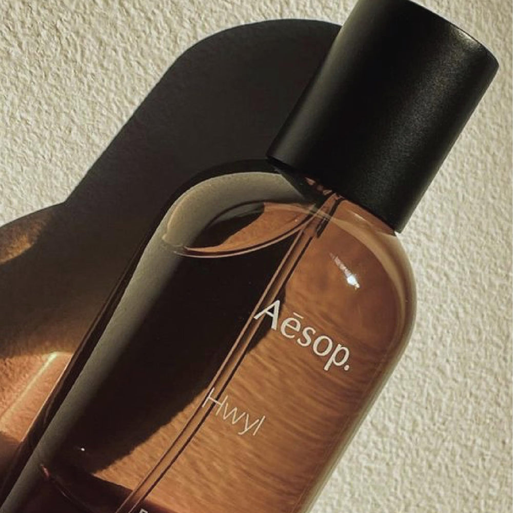 Aesop Hwyl smoky ambience evokes cozy evenings and confident presence