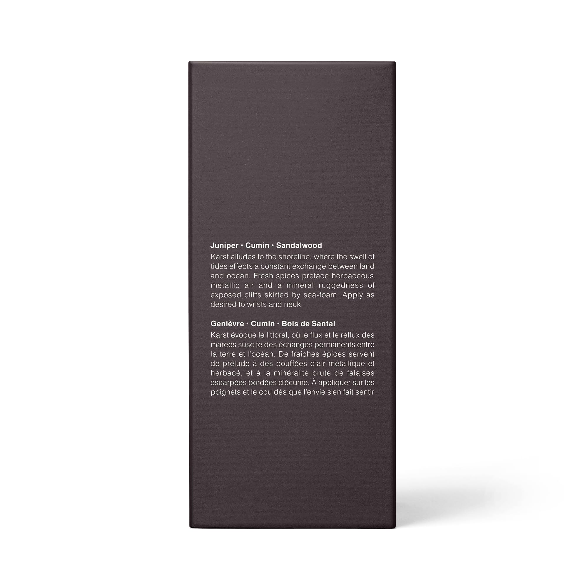 Aesop Karst pulse-point application demonstrates subtle, long-lasting aroma at work