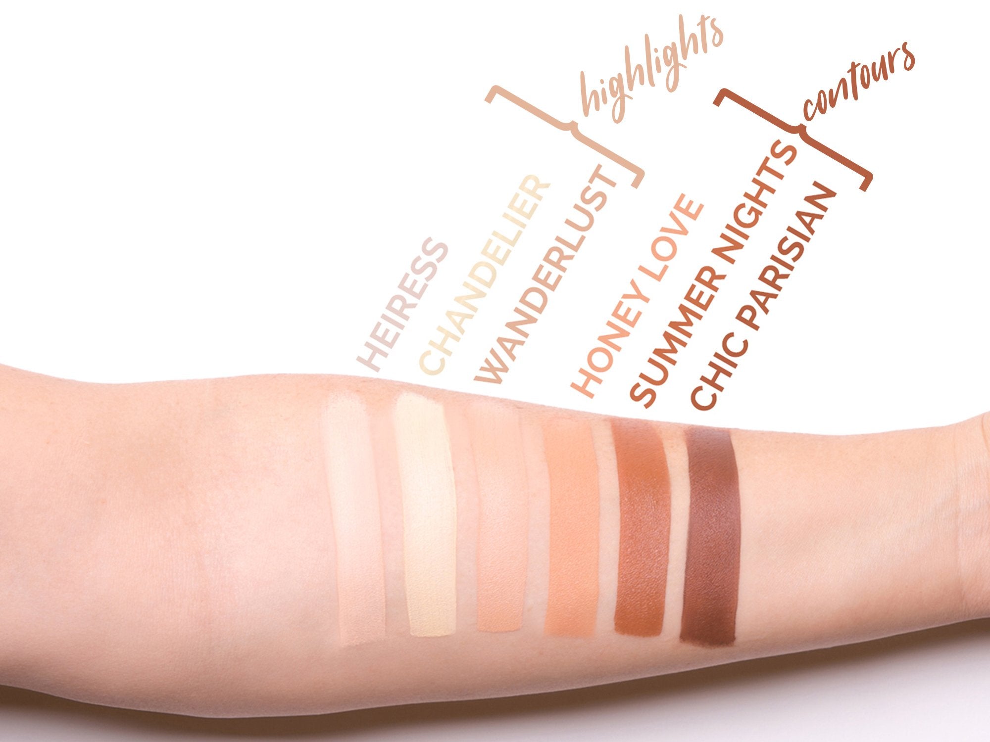 Aesthetica Cream Contour Kit step-by-step instructions included for pro-like application.