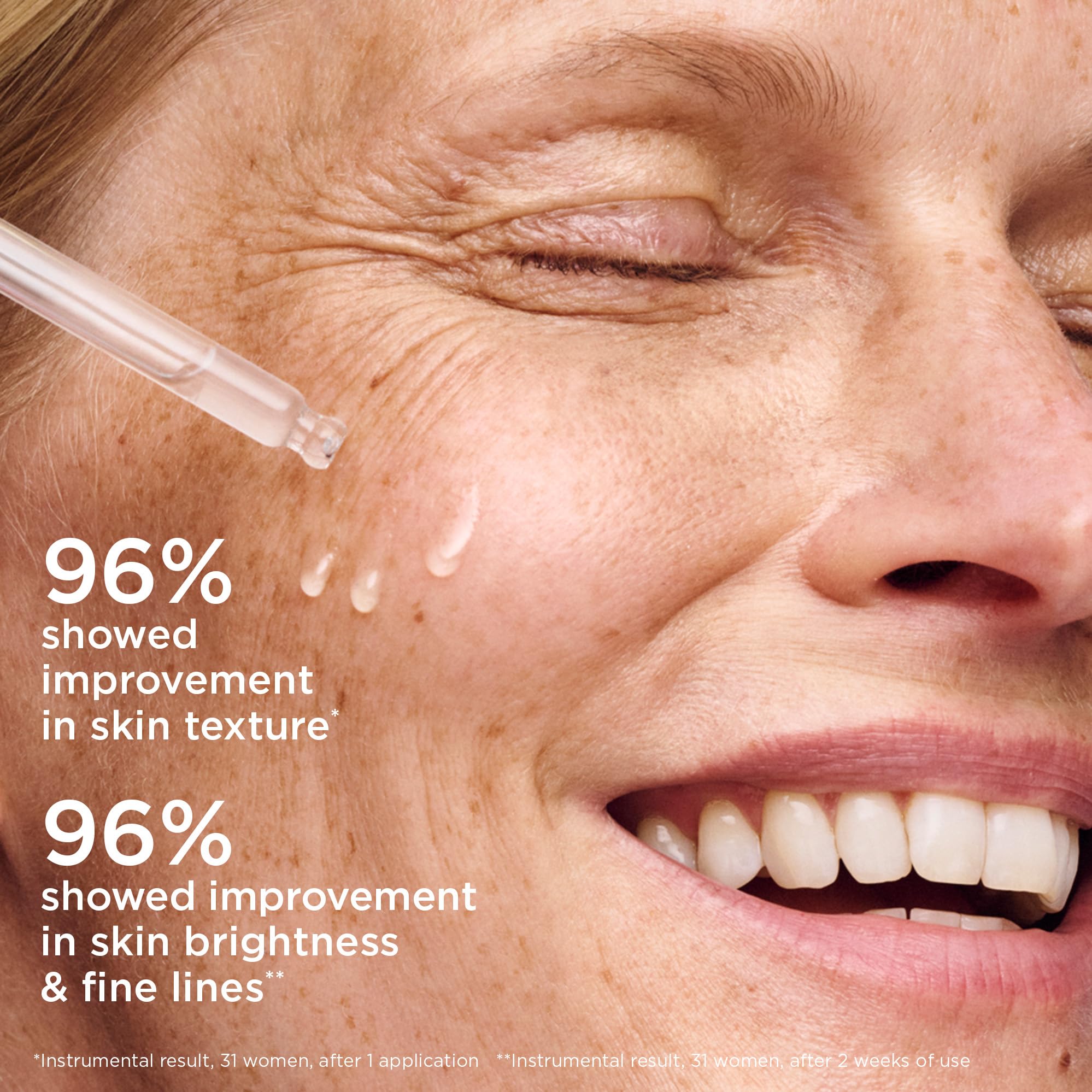 Derm-tested icon and fragrance-free packaging communicates safety.