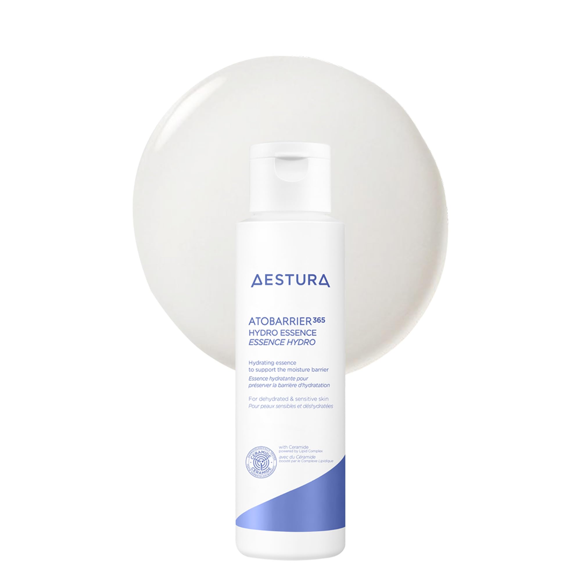 AESTURA ATOBARRIER365 Hydro Essence bottle-front for lightweight daily hydration