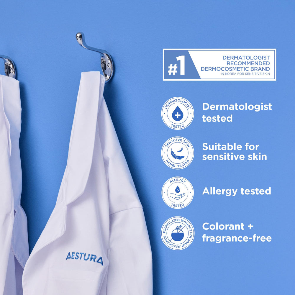 AESTURA ATOBARRIER365 Hydro Essence packaging-shot conveys premium, non-comedogenic care