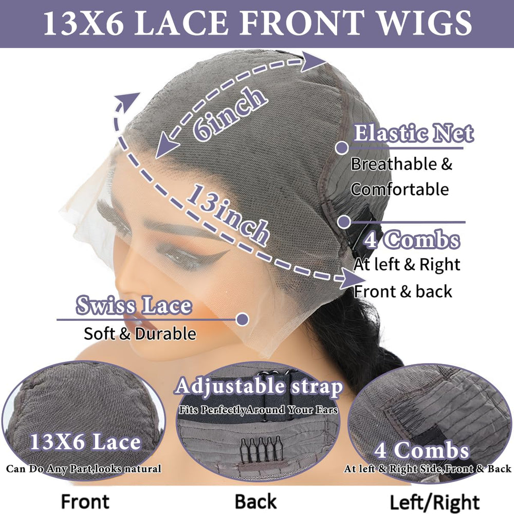 Afekisn baby hair detail adds soft framing for realism.