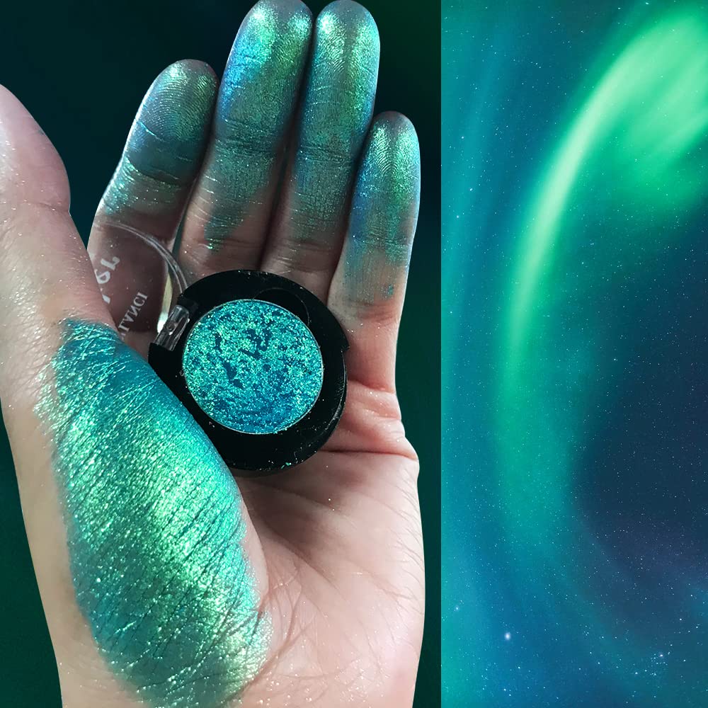 Afflano long-wearing shimmer eye shadow stays color-rich all day