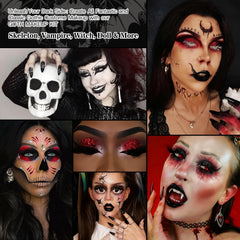 Afflano Matte Black Lipstick for bold, long lasting gothic lips