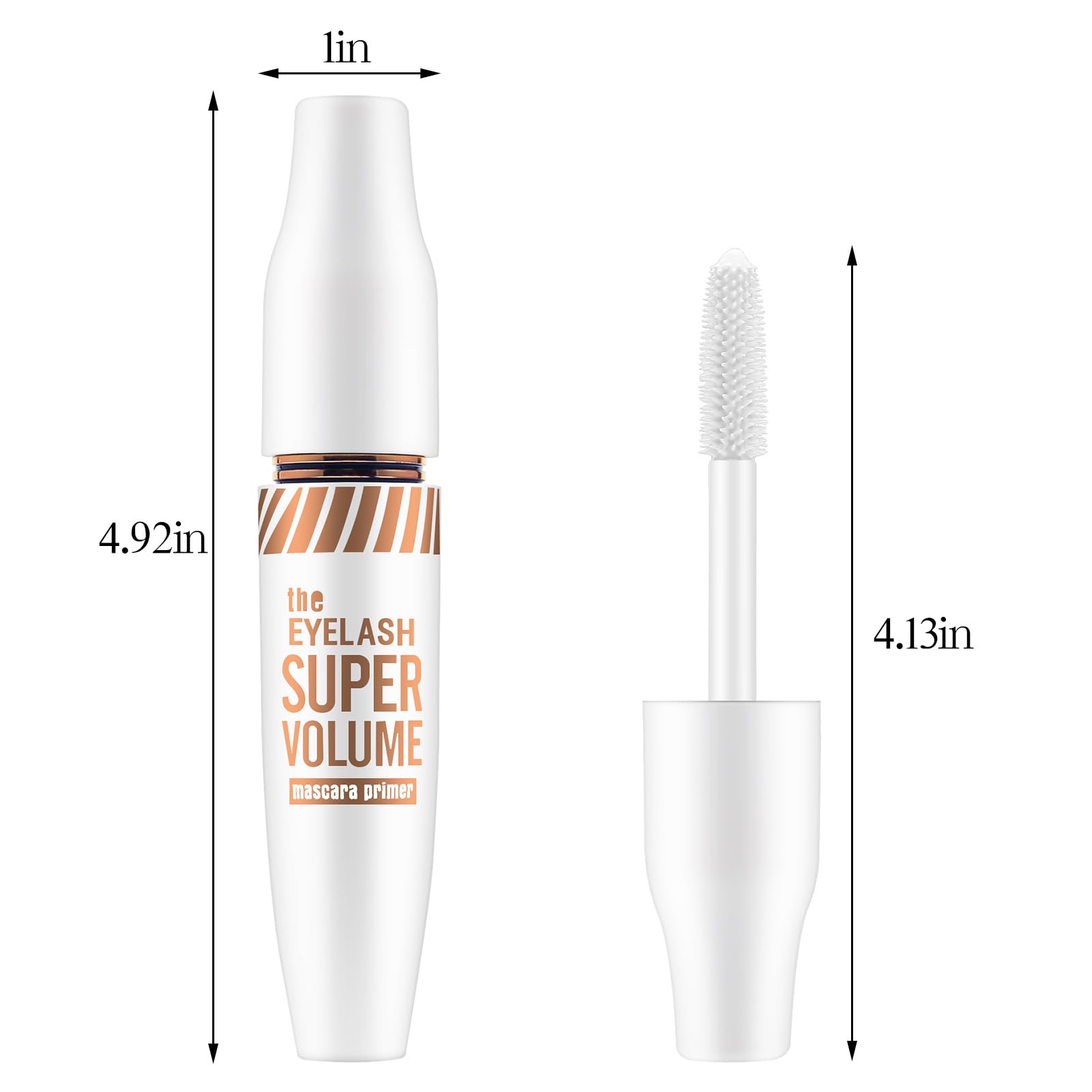 AFGHOUZ White Mascara Primer waterproof formula resists smudging all day