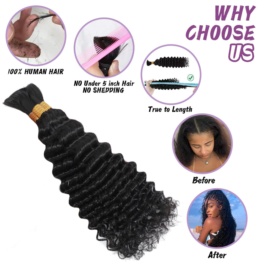 Afihond knotless boho braids hair 18-inch for protective styles