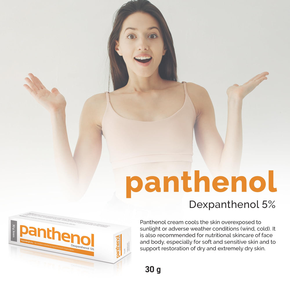 Aflofarm Panthenol Cream delivers cooling relief during windy weather on sun-exposed skin.