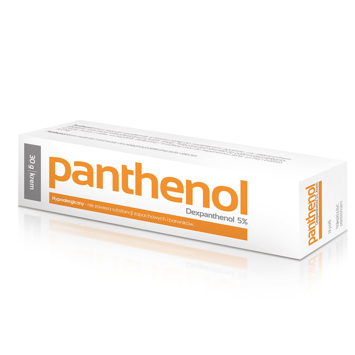 Aflofarm Panthenol Cream on exposed skin providing cooling relief after sun exposure.
