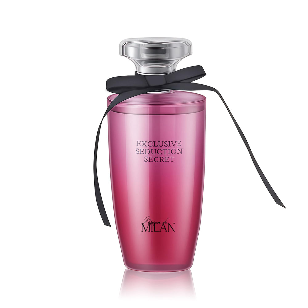 AFLUXE Exclusive Seduction bottle pink front view for romantic evenings.
