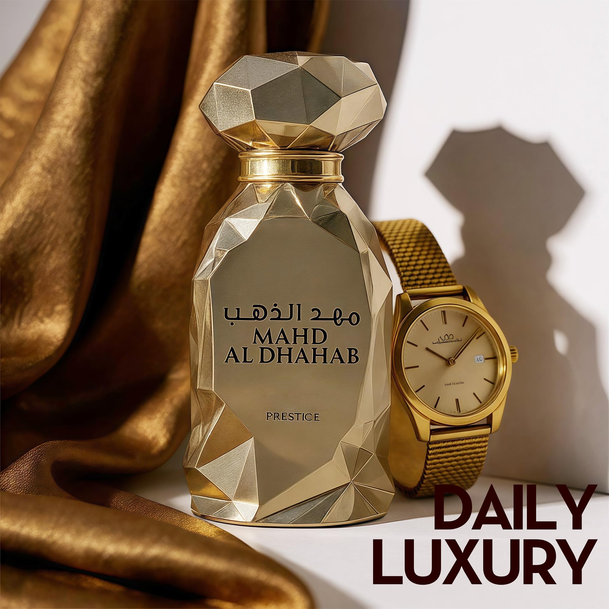 AFLUXE MAHD AL DHAHAB woody-base featuring sandalwood and oud for lasting depth