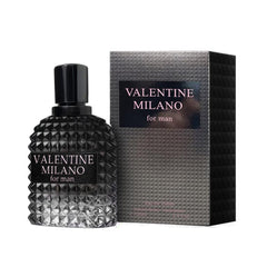 AFLUXE Valentine Milano bottle front presents a bold design for daily confidence.
