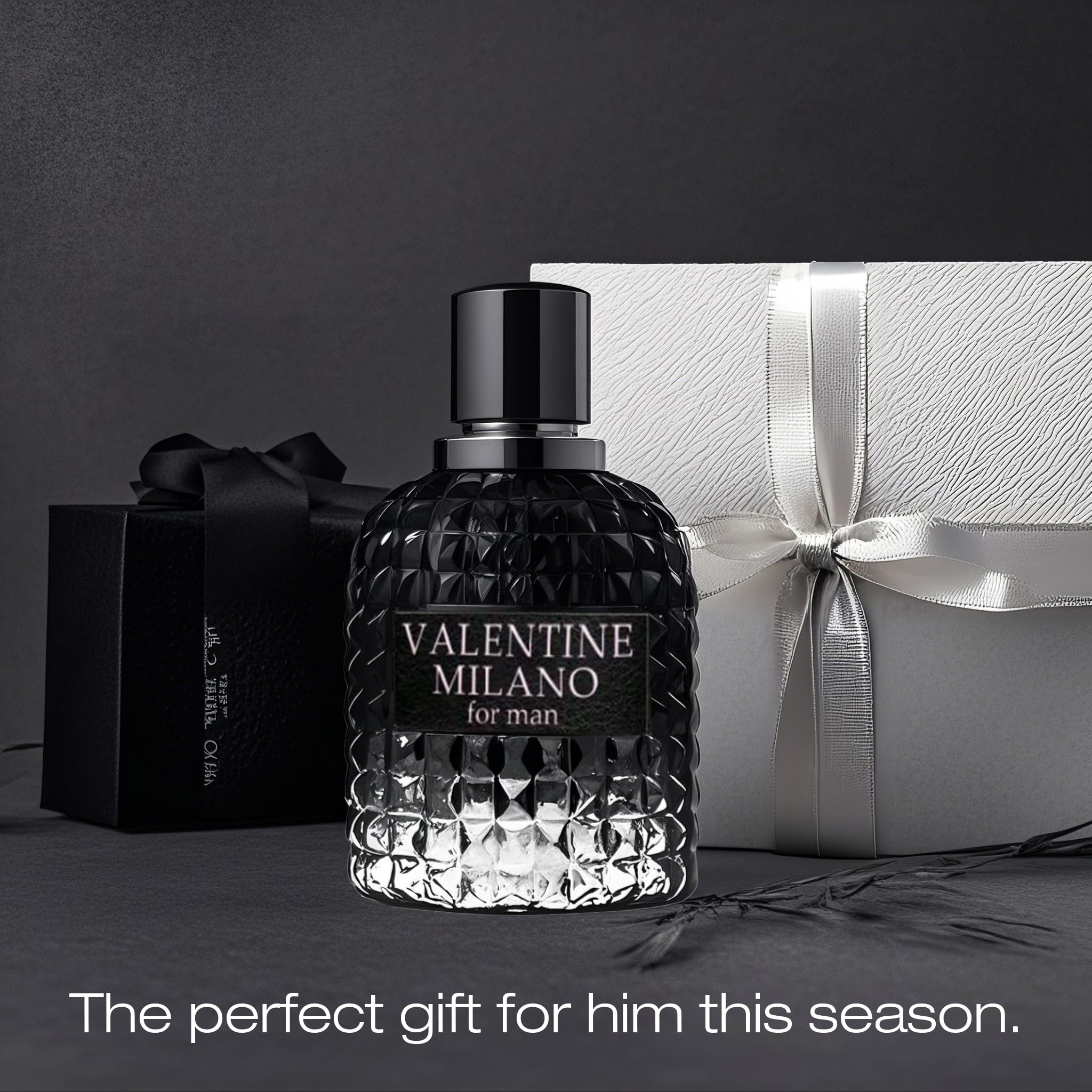 AFLUXE Valentine Milano embossed label signals premium, gift-ready presentation.