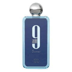 Afnan 9 AM Dive packaging box, premium presentation suitable for gifting.