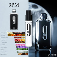 Afnan 9AM Dive Unisex 2ml vial for versatile everyday wear