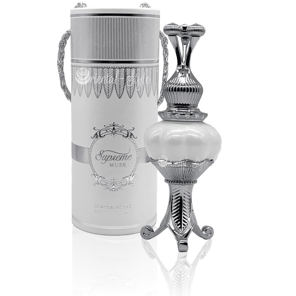 Afnan Bait Al Bakhoor Supreme Musk bottle for everyday wear with lasting warmth.