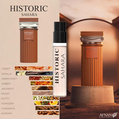 Afnan Historic Olmeda bottle delivers refined sophistication for professional settings.