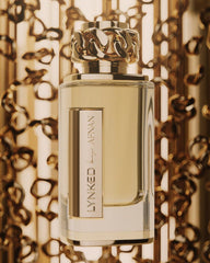 Afnan Lynked Forever Gold packaging box ready for gifting.