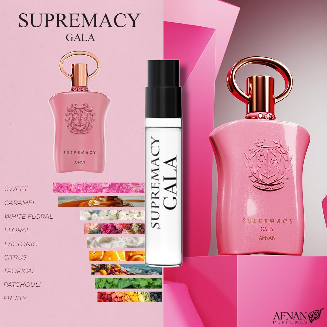 Afnan Supremacy Femme Red Carpet 2ml vial for evening events and confident night-out style.