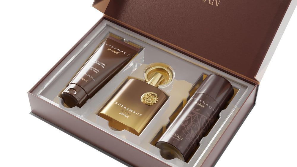 Afnan Supremacy Oud deodorant stick for a subtle, lasting scent