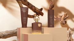 Afnan Supremacy Oud shower gel bottle ready for daily pampering