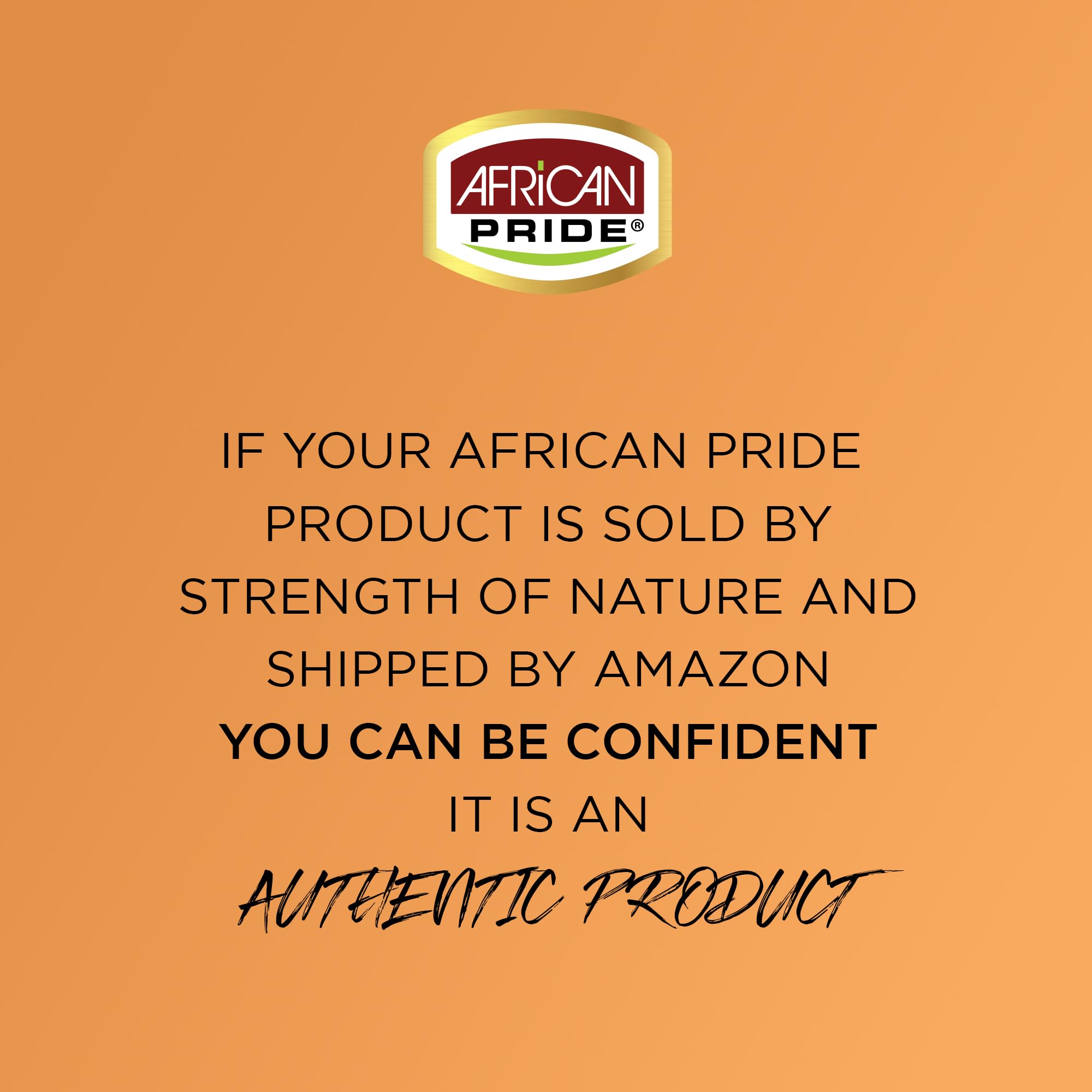 African Pride edge gel finish adds subtle shine and a clean, sleek look