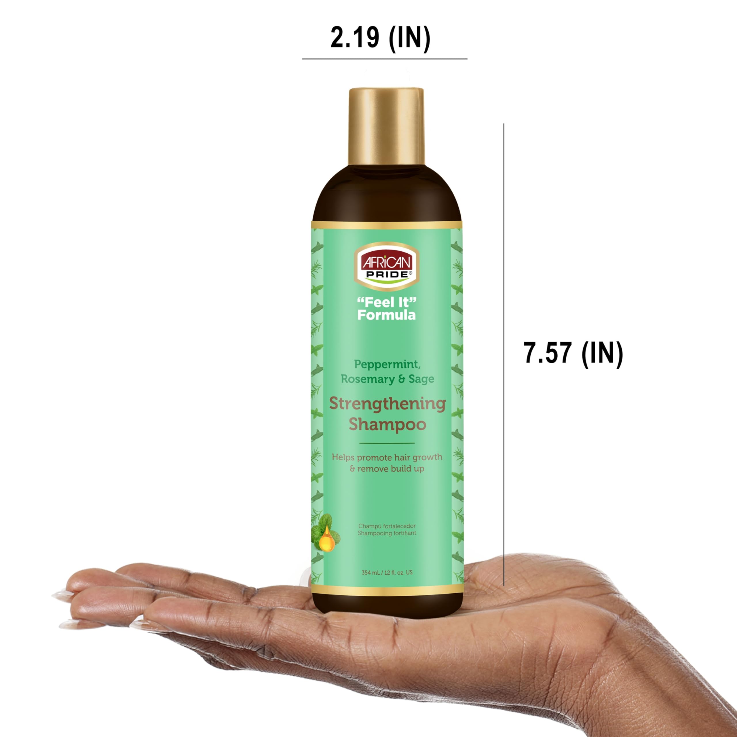 African Pride Feel It Formula triple-pack front view for easy shopping and value