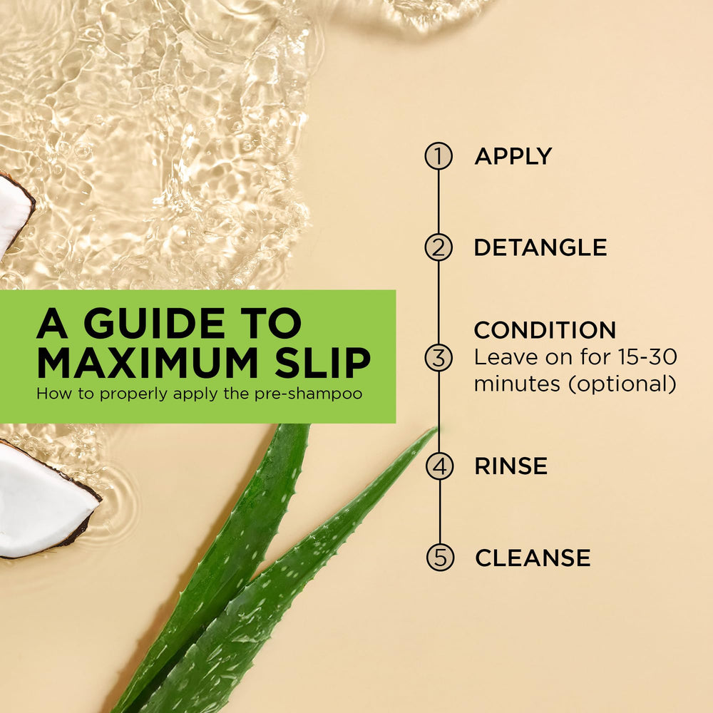 Pack of 3 packaging shown for family wash day with the detangler