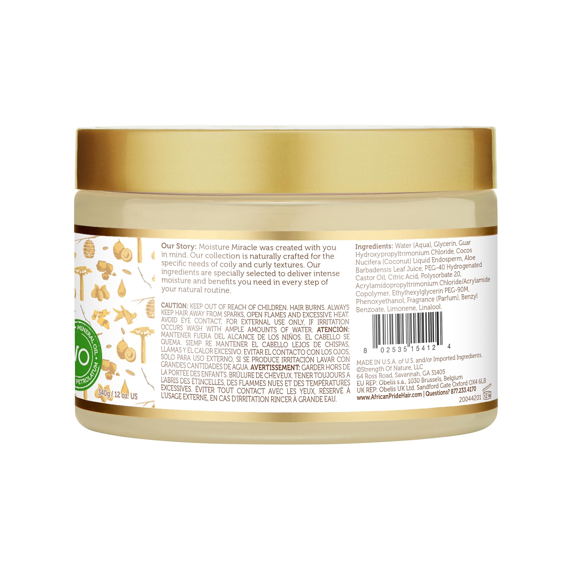 Moisture Miracle packaging ready for a family routine