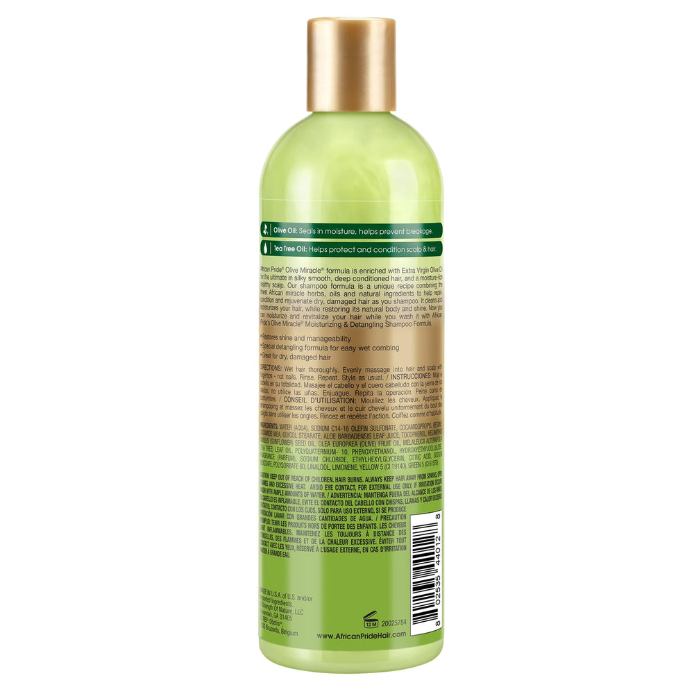 Emballage du Olive Miracle 2 en 1 prêt à être repéré.