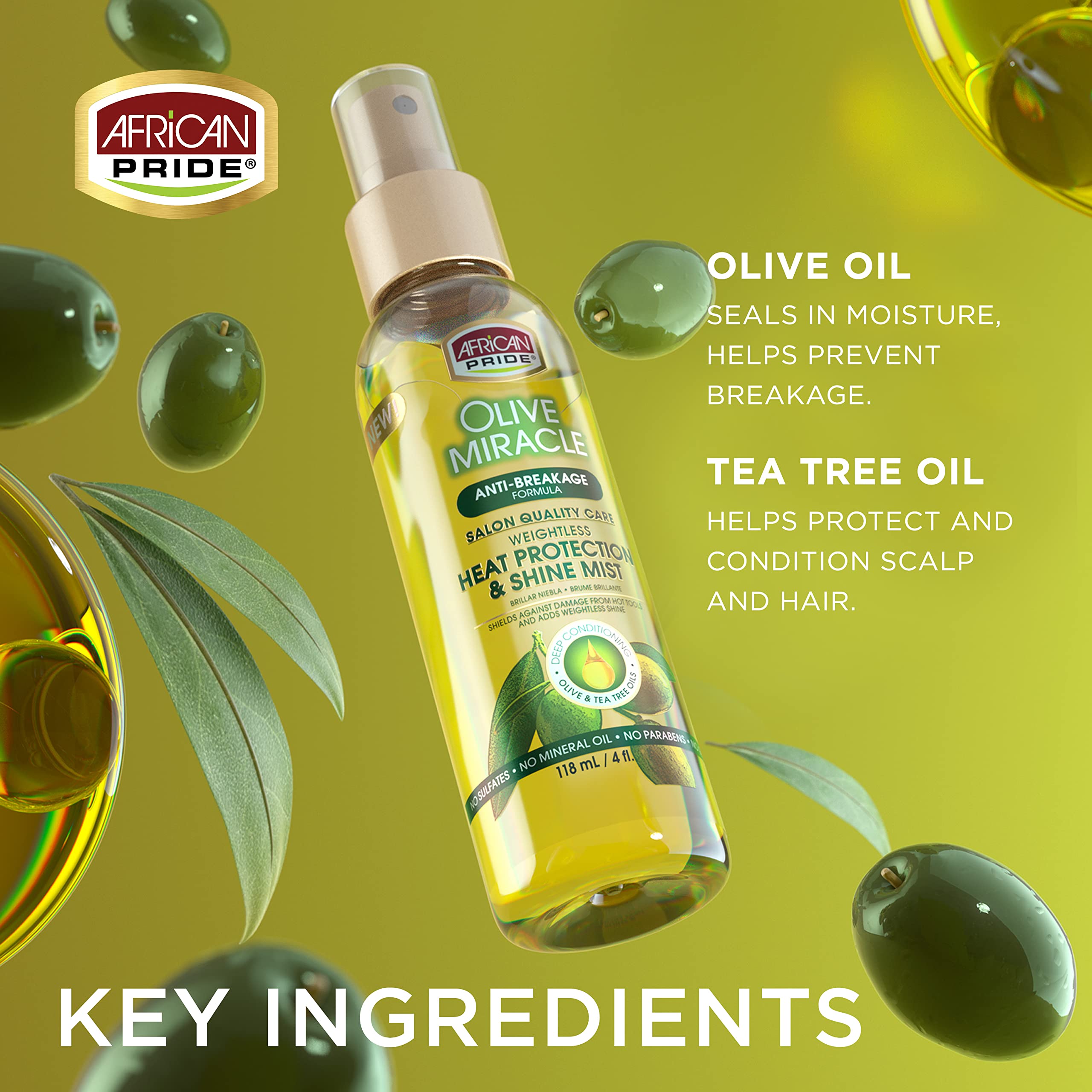 Close-up of African Pride Olive Miracle dispensing-cap showing easy application