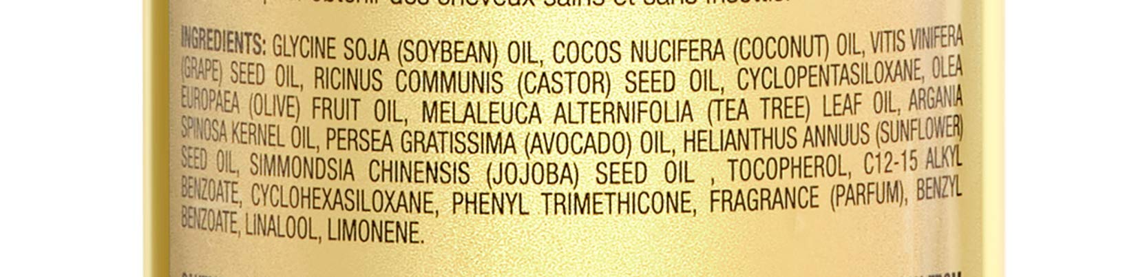 African Pride Olive Miracle natural formula with no harsh ingredients label