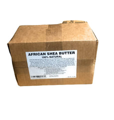 afrimports batch-number label on Ghana-origin butter; highlights freshness and origin.